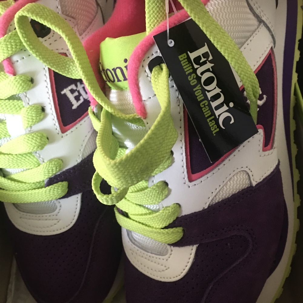 Etonic sneakers 💜💕💚🤍